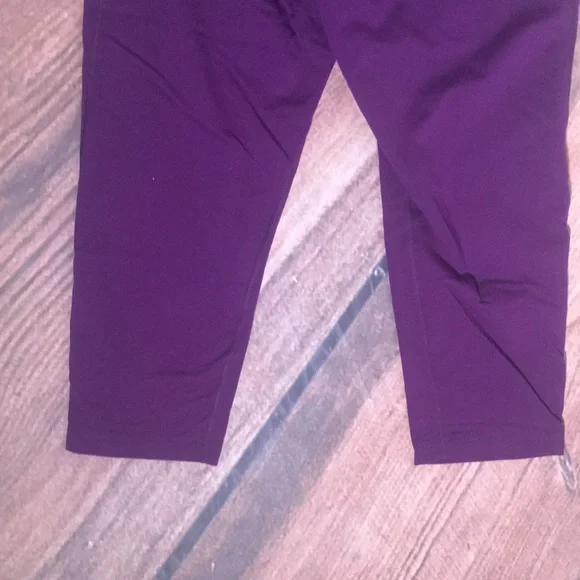 Nike Dri-Fit Athletic Capri Leggings in Purple - Picture 8 of 8